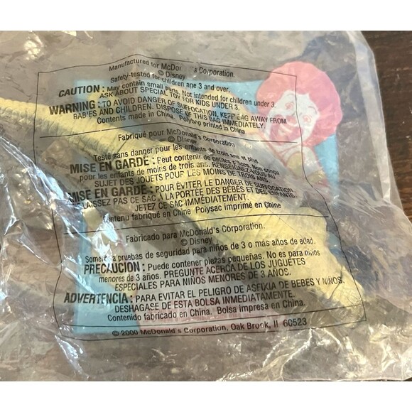 McDonald's Happy Meal Toy #8 Bruton 2000 Disney Movie Dinosaur Sealed - Picture 6 of 7